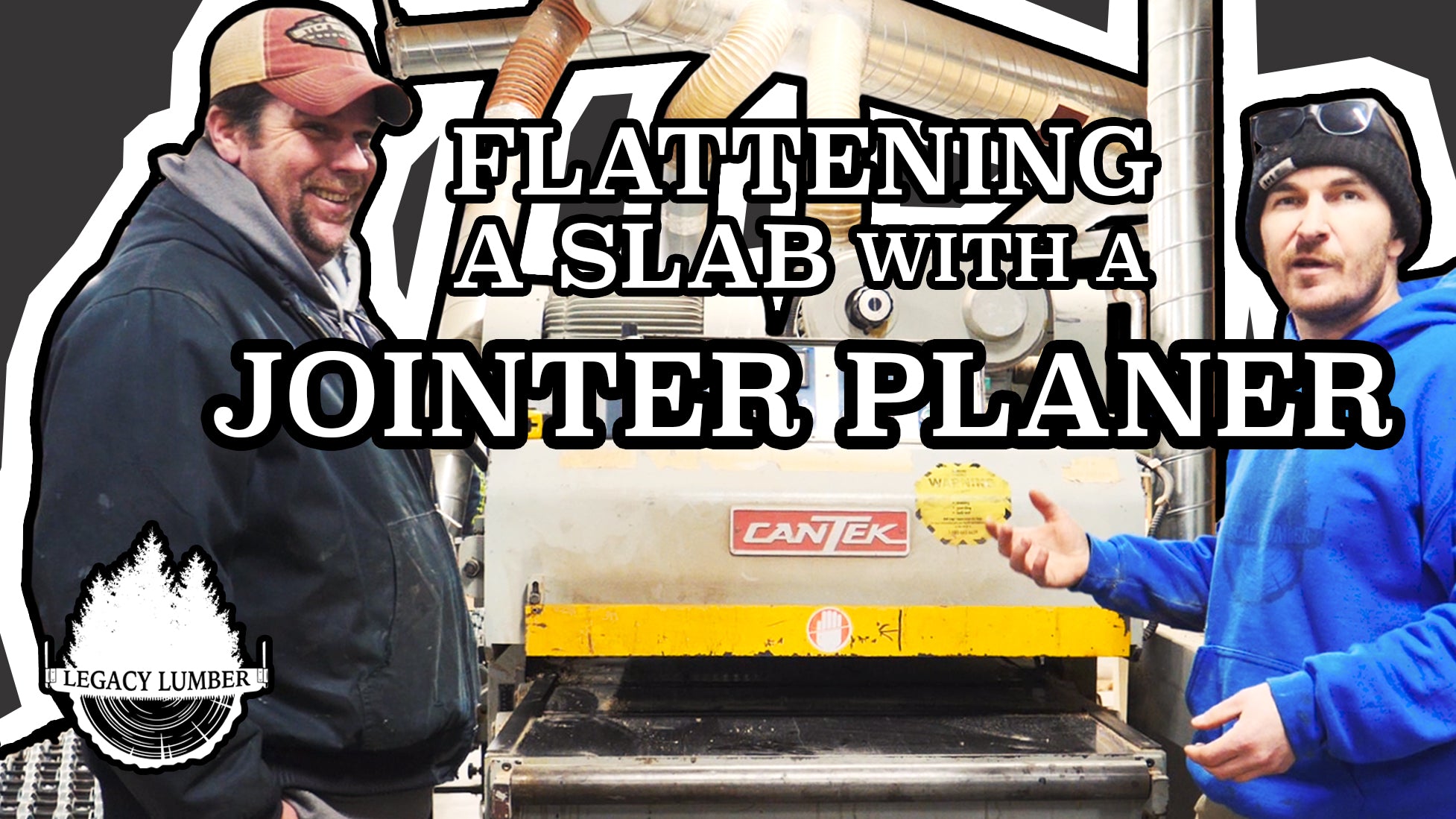 Meet our 37" Wide Jointer Planer... and Rob from Stone City Woodworks!