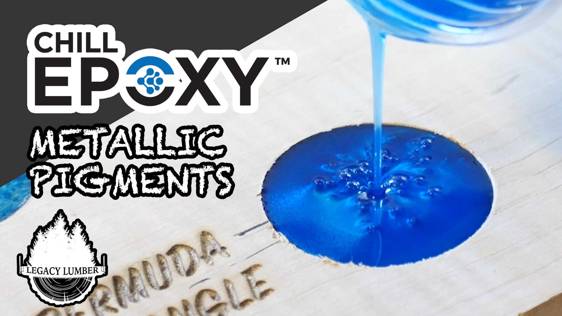Check out the Chill Epoxy Metallic Pigments... VIDEO!